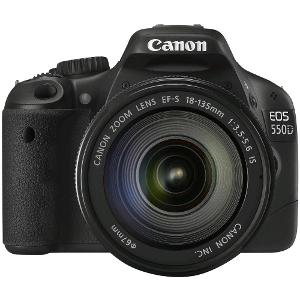 Canon 550D with 18-135mm Lens