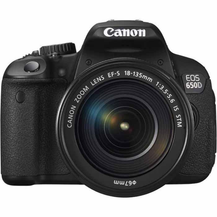 Canon 650D with 18-135mm Lens