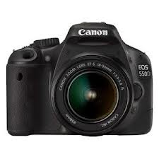 Canon EOS 550D with 18-55mm lens