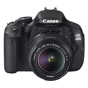 Canon EOS 600D with 18-55mm lens