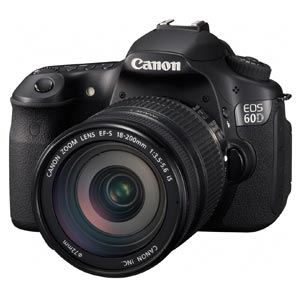 Canon EOS 60D 18-200 mm Lens
