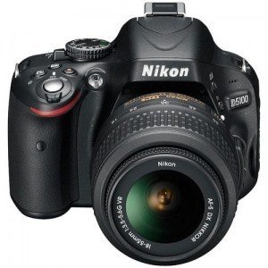 Nikon D5100 with 18-55mm lens