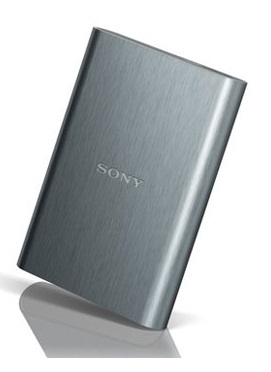 Sony 1TB External Hard Drive (Silver)