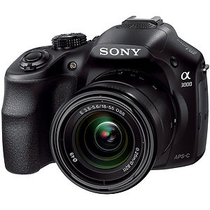 Sony Alpha A3000 18-55 mm lens