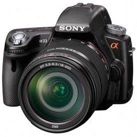 Sony Alpha A33 with 18-55mm Lens