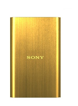 Sony External Hard Disk 1 TB (Golden)