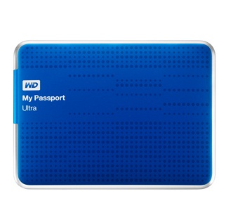 WD My Passport Ultra 2TB Portable External Hard Drive( Blue)