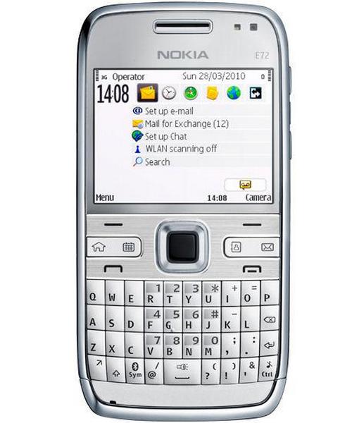 Nokia e72 white edition