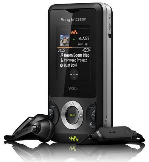 T-Mobiles Sony Ericsson W205
